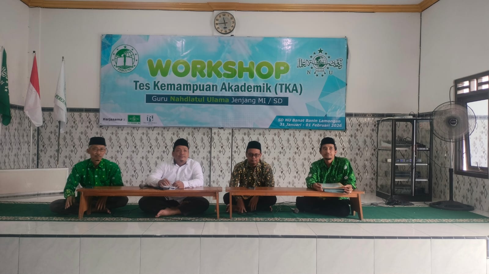 Workshop TKA Guru NU Lamongan Tuntas Digelar, Pertanda Kesiapan Hadapi Tantangan Pendidikan Baru
